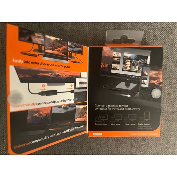 j5create USB to HDMI Multi Monitor Adapter 1080p FHD JUA258 - Picture 2 of 4